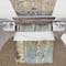 Designart 'White Birch Forest I' Farmhouse Bedding Set - Duvet Cover & Shams